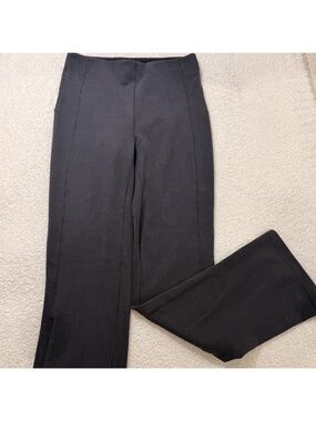 lululemon ribbed zip flare pants, size 6 🖤